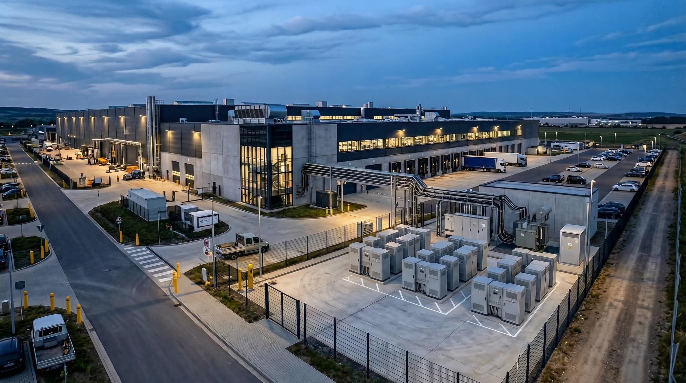 Magazyny energii klasy przemysłowej